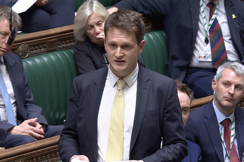David Chadwick in Parliament