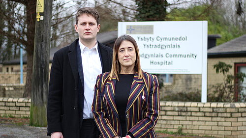 David Chadwick MP and Jane Dodds MS