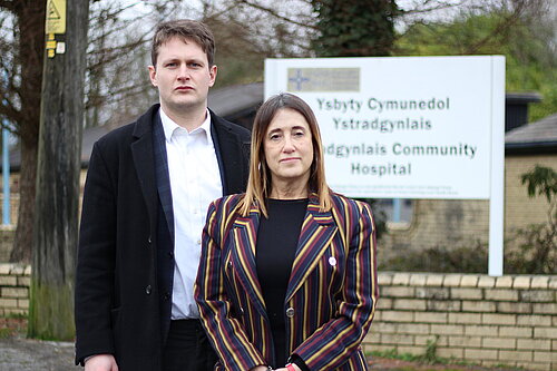David Chadwick MP and Jane Dodds MS