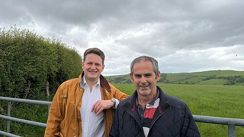David Chadwick MP and Cllr Colin Millichap