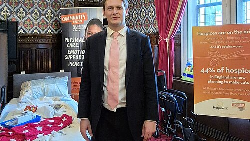 David Chadwick at HopsiceUK meeting